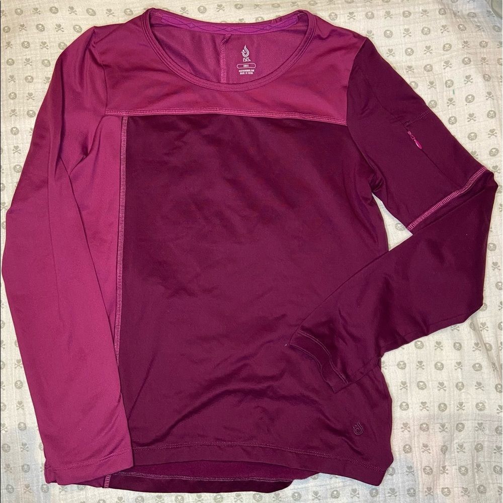 Isis Pink Athletic Hiking Baselayer S